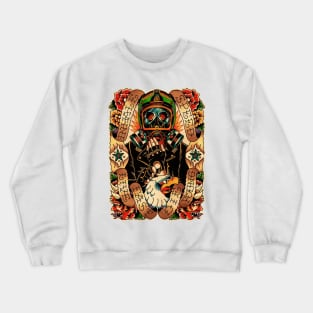 Biker Crewneck Sweatshirt